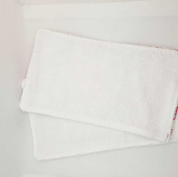 Gnome Kid Washcloth Flannel & Terrycloth hand crafted Christmas Holiday Snowman - Picture 2 of 2